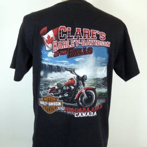 HARLEY DAVIDSON NIAGRA FALLS CA eagle t shirt M